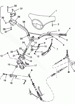 STEERING ASSEMBLY SLT 750 B944170 (4925942594009A)