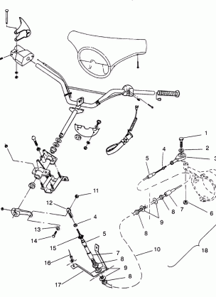 STEERING ASSEMBLY SLT 750 B944170 (4925942594010A)