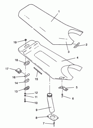 SEAT ASSEMBLY SL 650  /  B934058 (4924732473007A)