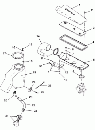 AIR VENT SL 750  /  B934070 (4924752475017A)