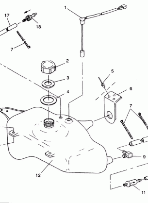 OIL TANK SL 750  /  B934070 (4924752475008A)