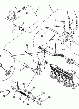 COOLING SYSTEM SL 750  /  B934070 (4924752475018A)