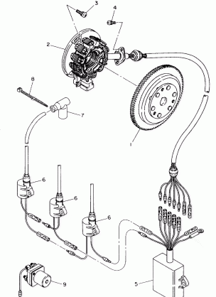 MAGNETO SL 650 / B924058 (4922922292028A)