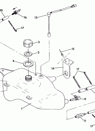 OIL TANK SL 650 / B924058 (4922922292008A)