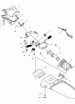 STEERING - W035098CA / W035098IA (4981028102A14)