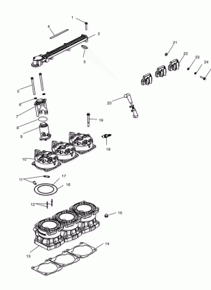 MANIFOLD / IGNITION - W035098CA / W035098IA (4981028102C02)