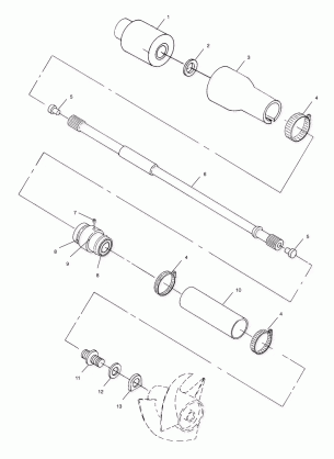 DRIVE SYSTEM - W035101CA / W035101IA (4981048104B01)