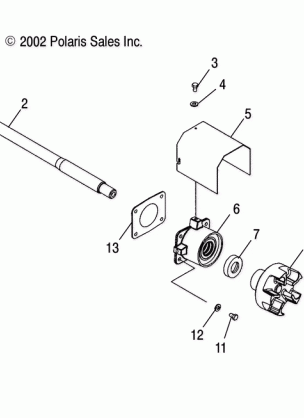 DRIVE SYSTEM - W035303CA / CB / IA / IB (4981068106B01)