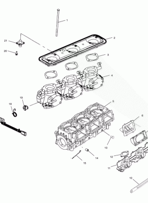 THROTTLE BODY - W025098D / W025098C / W025098I (4971447144C02)