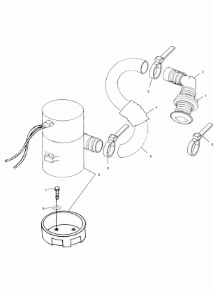 BILGE PUMP - W025098D / W025098C / W025098I (4971447144B09)