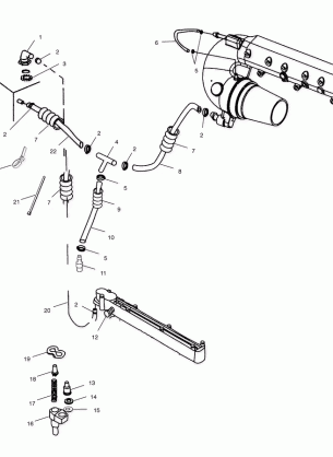 COOLING SYSTEM - W025098D / W025098C / W025098I (4971447144B07)