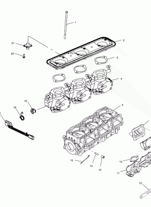 THROTTLE BODY - W025198C / D / I (4971357135C04)