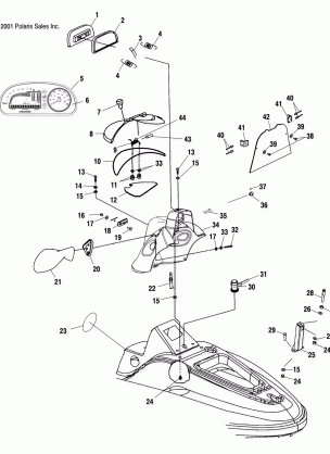 SHROUD - W025199D / W025199I (4971327132A03)