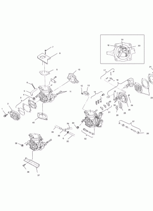 CARBURETOR - W025199D / W025199I (4971327132C09)