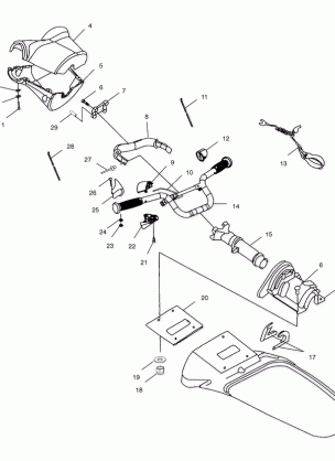 STEERING - W025297D / W025297I (4975477547A13)