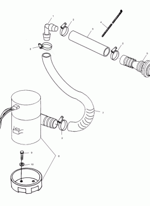 BILGE PUMP - W025297D / W025297I (4975477547B08)