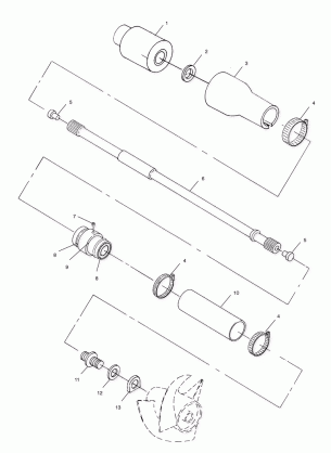 DRIVE SYSTEM - W025101C / W025101D / W025101I (4971387138B01)