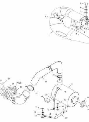 EXHAUST SYSTEM - W014697D (4964806480B003)