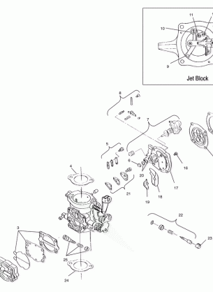 CARBURETOR - W014697D (4964806480C001)