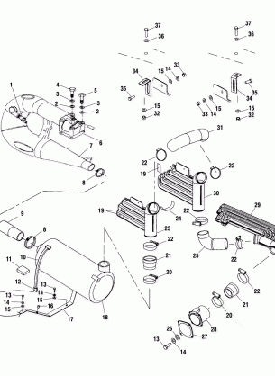 EXHAUST SYSTEM - W015197D (4964826482B005)