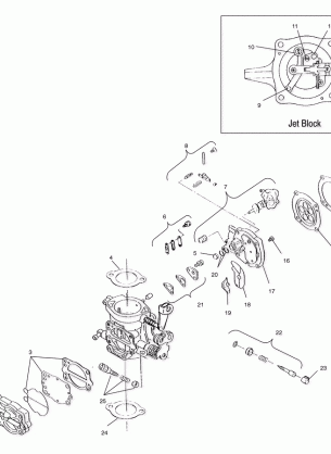 CARBURETOR - W015197D (4964826482C007)