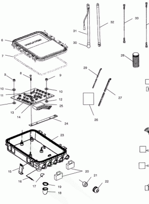 ELECTRICAL BOX - W015198D (4964846484B011)