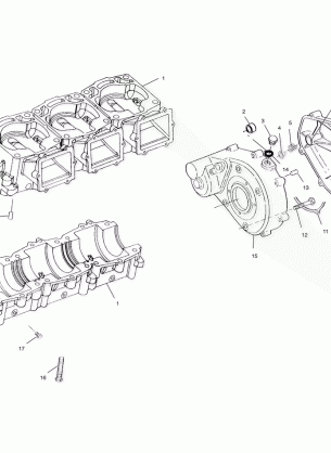 CRANKCASE - W014699D (4964816481B014)