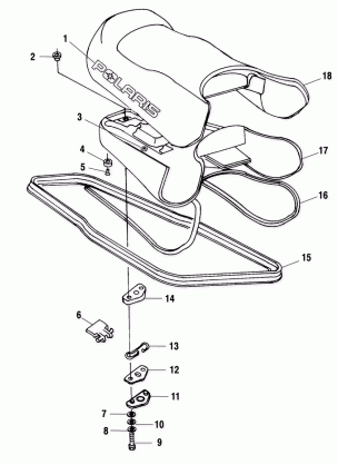 SEAT - W014699D (4964816481A010)