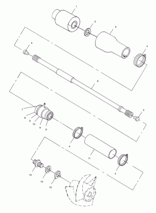 DRIVE SYSTEM - W004673D (4955755575B003)