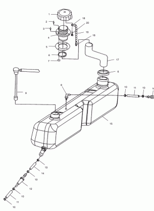 OIL TANK - W005099D (4955775577B001)