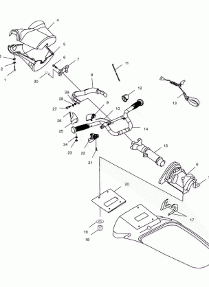 STEERING - W005197D (4955815581B001)