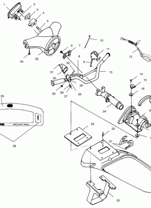 STEERING - W004699D (4955765576A014)