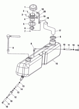 OIL TANK - W005098D (4955785578B001)