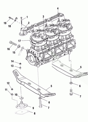 ENGINE MOUNTING - W005098D (4955785578B004)