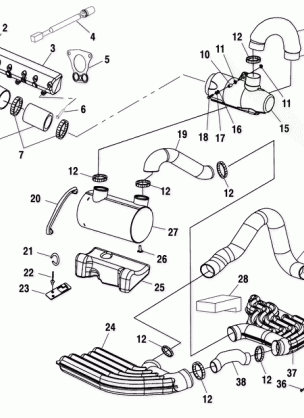 EXHAUST SYSTEM - W005098D (4955785578B008)