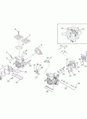 CARBURETOR - B994573 (4951395139c001)