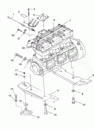 ENGINE MOUNTING - I994590 (4951425142b001)