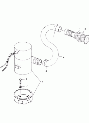 BILGE PUMP - I994590 (4951425142b010)