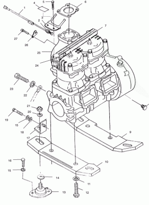 ENGINE MOUNTING - I994673 (4951335133b002)