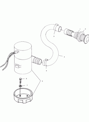 BILGE PUMP - I994690 (4951365136b013)