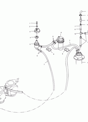 FUEL SYSTEM - I994673 (4951335133a011)