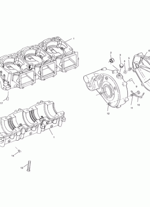 CRANKCASE - I994690 (4951365136c001)