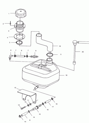 OIL TANK - I994690 (4951365136a013)