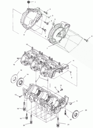 CRANKCASE - B994978 (4951515151c002)