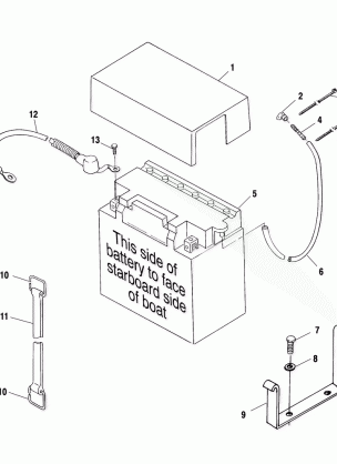 BATTERY BOX - B994978 (4951515151b006)