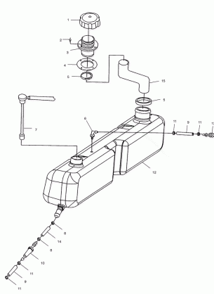 OIL TANK - I995095 (4951455145B001)