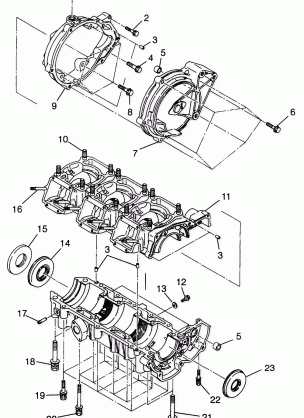 CRANKCASE - I984978 (4945834583c002)