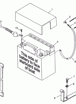 BATTERY BOX - I984978 (4945834583b006)