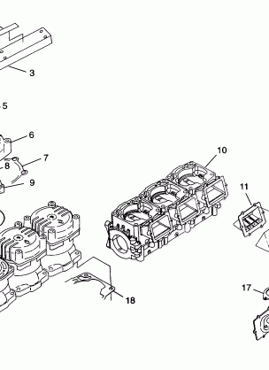 CYLINDER & MANIFOLD - I984590 (4946314631b014)