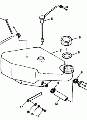 OIL TANK - B984590 (4946314631a012)